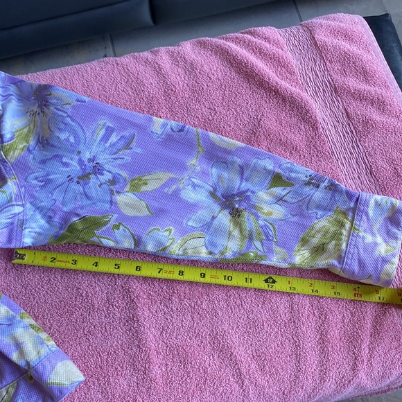 Coldwater Creek Patterned Jacket -Size Petite Large - Picture 9 of 10